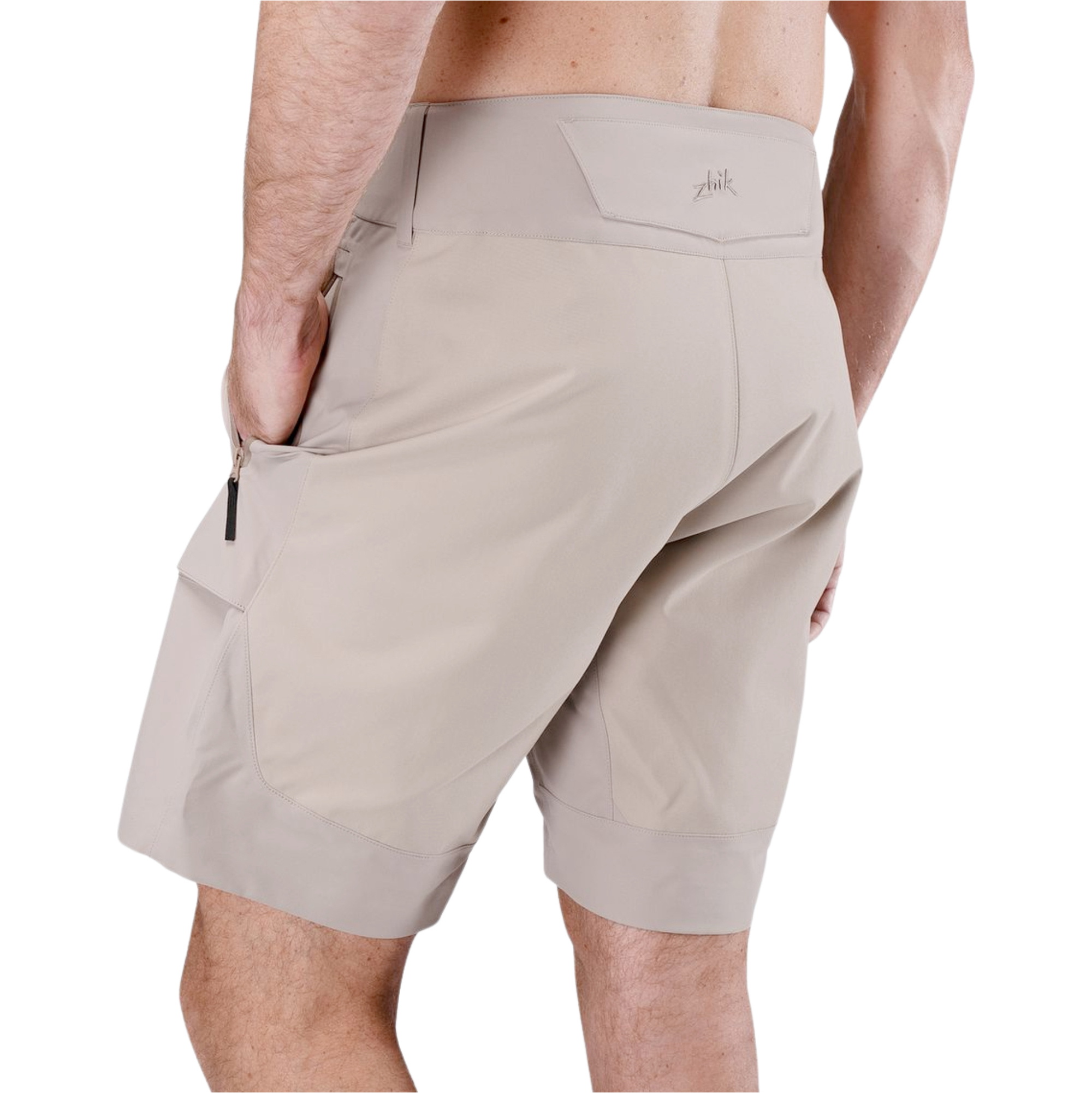 2026 Zhik Mens INS400 Sailing Shorts SRT-0400-M - Stone